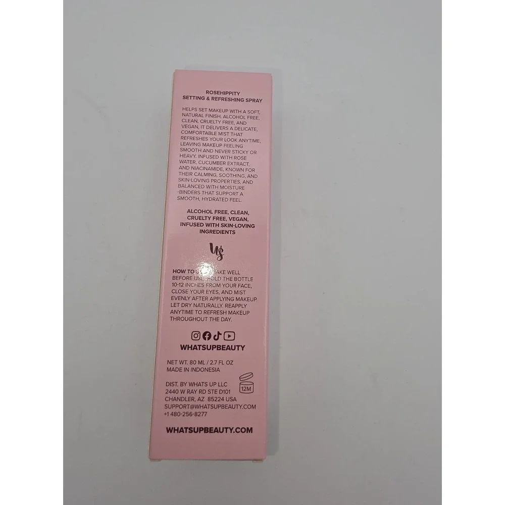 Whats Up Beauty Rosehippity Setting & Refreshing Spray